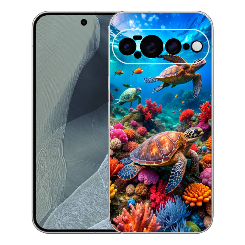 Gélový kryt mmCase na Google Pixel 11 Pro XL - morský svet 2