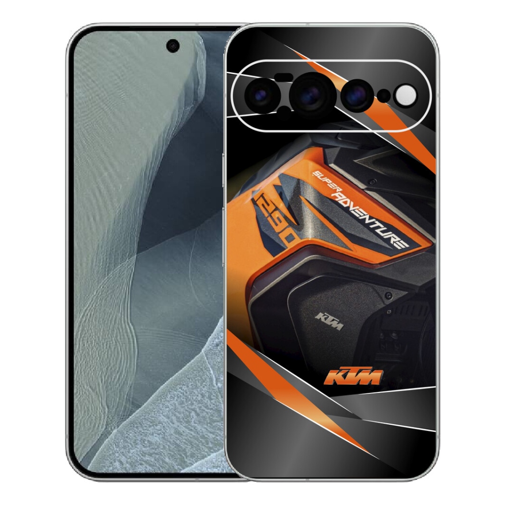 Gélový kryt mmCase na Google Pixel 11 Pro XL - motorka ktm