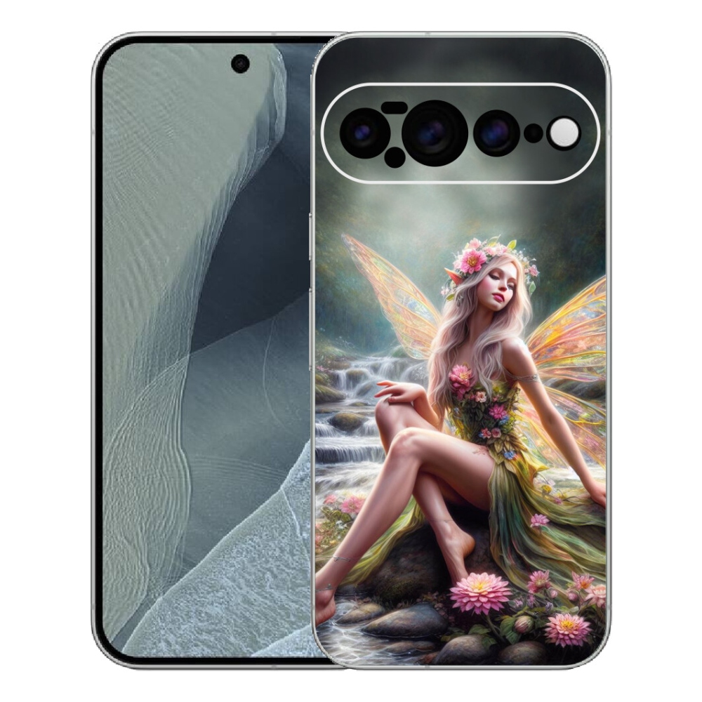 Gélový kryt mmCase na Google Pixel 11 Pro XL - motýlia žena 1