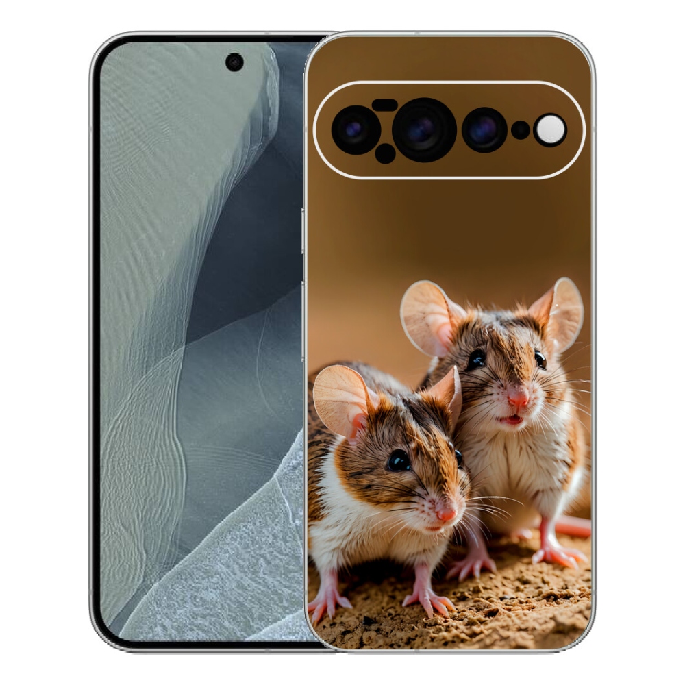 Gélový kryt mmCase na Google Pixel 11 Pro XL - myší duo
