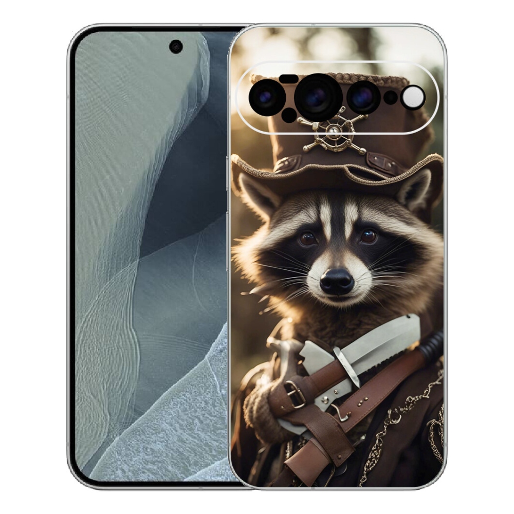 Gélový kryt mmCase na Google Pixel 11 Pro XL - mýval v uniforme