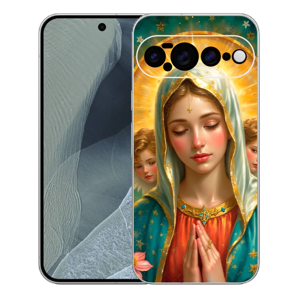 Gélový kryt mmCase na Google Pixel 11 Pro XL - náboženský motív 3