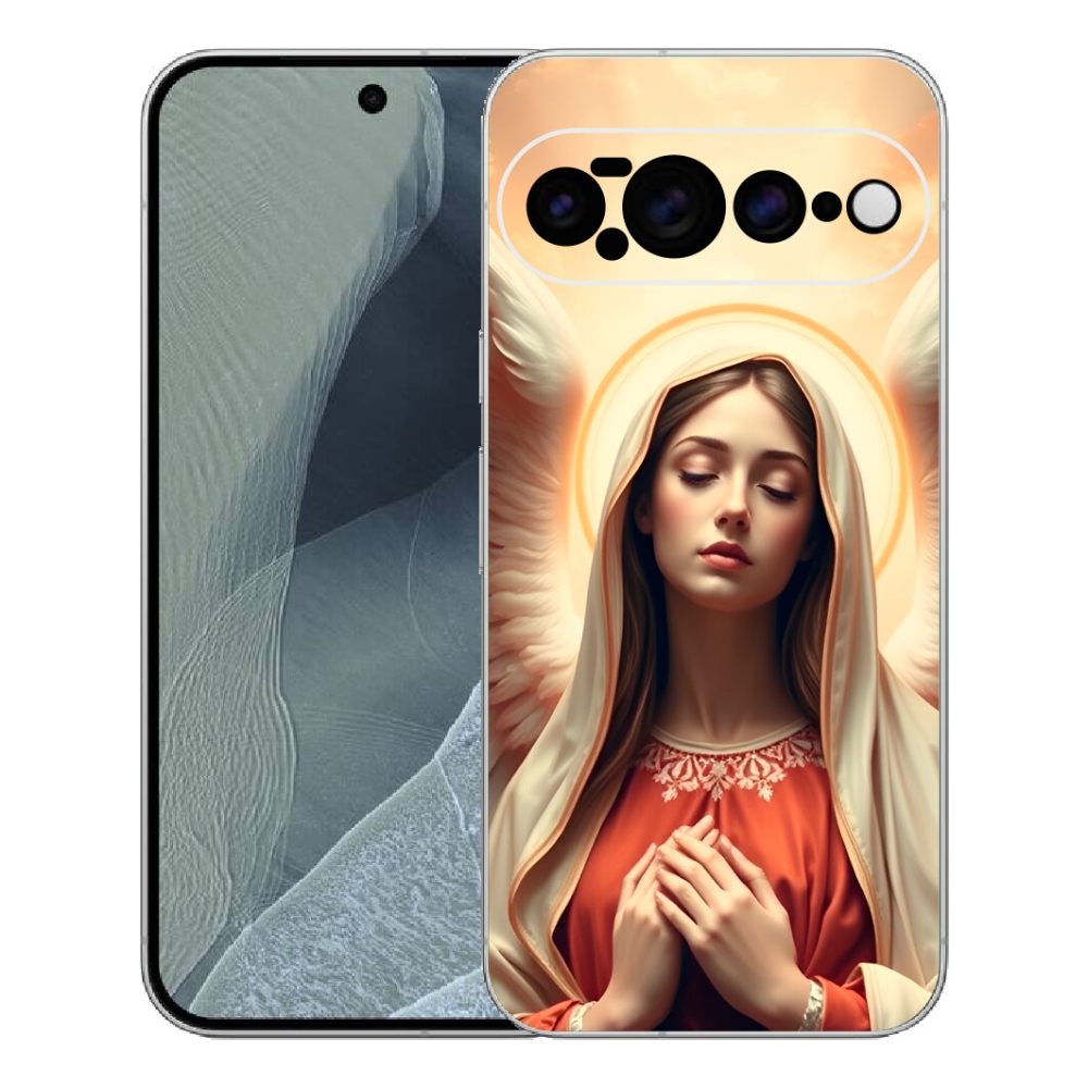 Gélový kryt mmCase na Google Pixel 11 Pro XL - náboženský motív