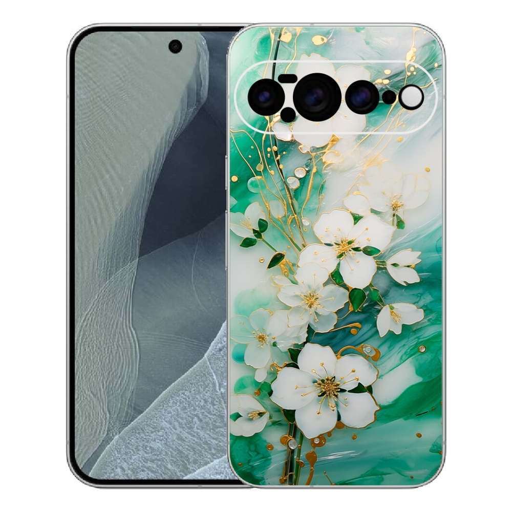 Gélový kryt mmCase na Google Pixel 11 Pro XL - nežné kvety