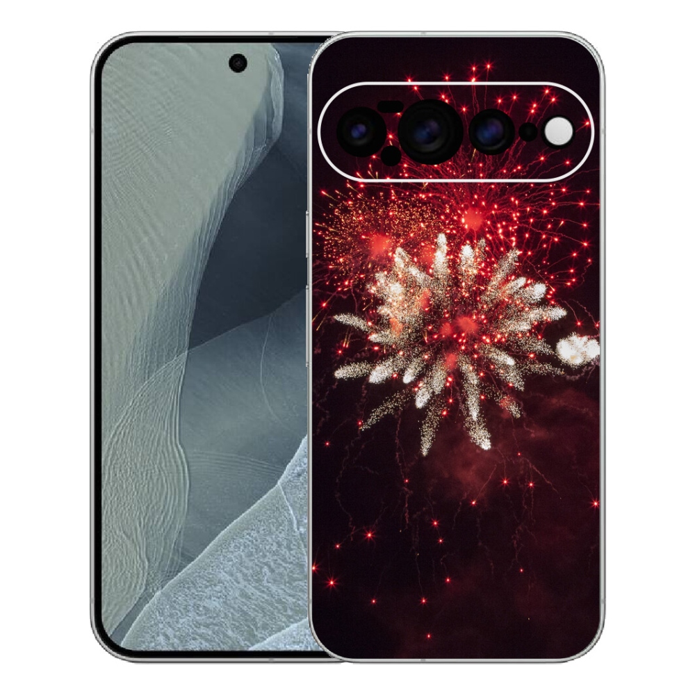 Gélový kryt mmCase na Google Pixel 11 Pro XL - ohňostroj