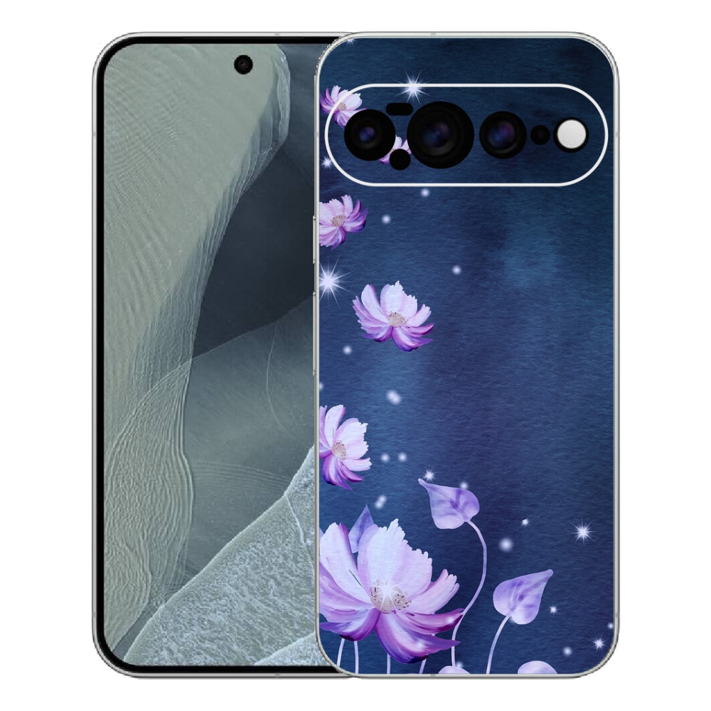 Gélový kryt mmCase na Google Pixel 11 Pro XL - padajúce kvety