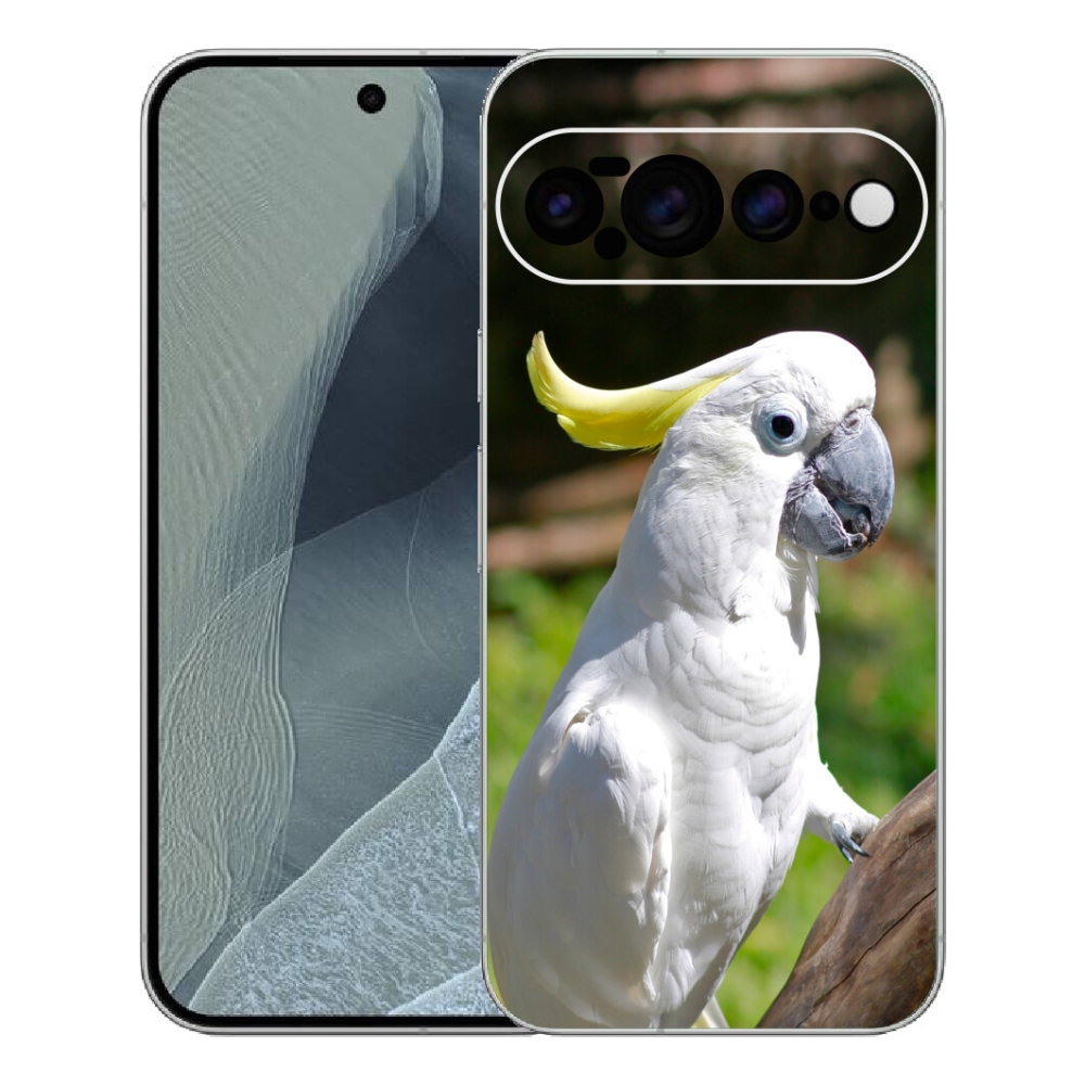 Gélový kryt mmCase na Google Pixel 11 Pro XL - papagáj kakadu 2