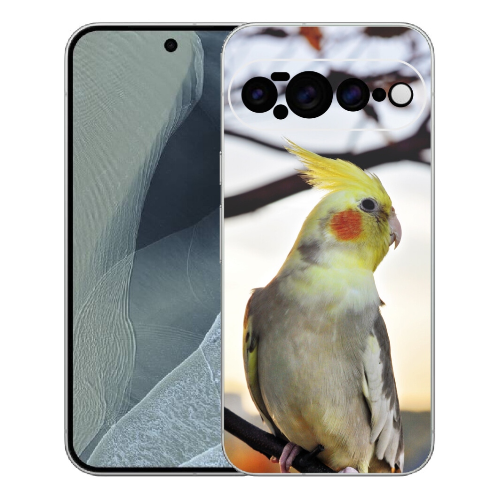 Gélový kryt mmCase na Google Pixel 11 Pro XL - papagáj korela