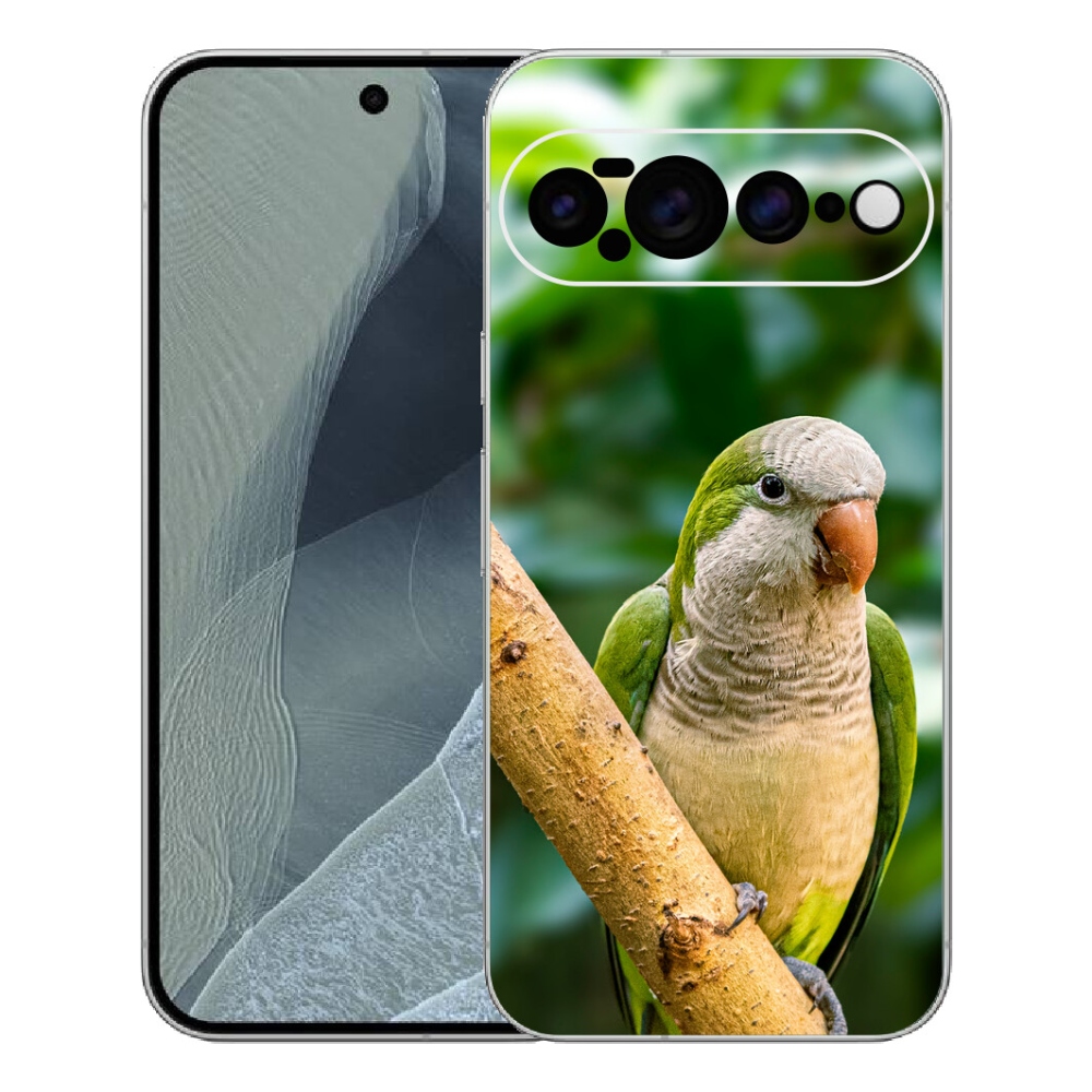 Gélový kryt mmCase na Google Pixel 11 Pro XL - papagáj mníšok