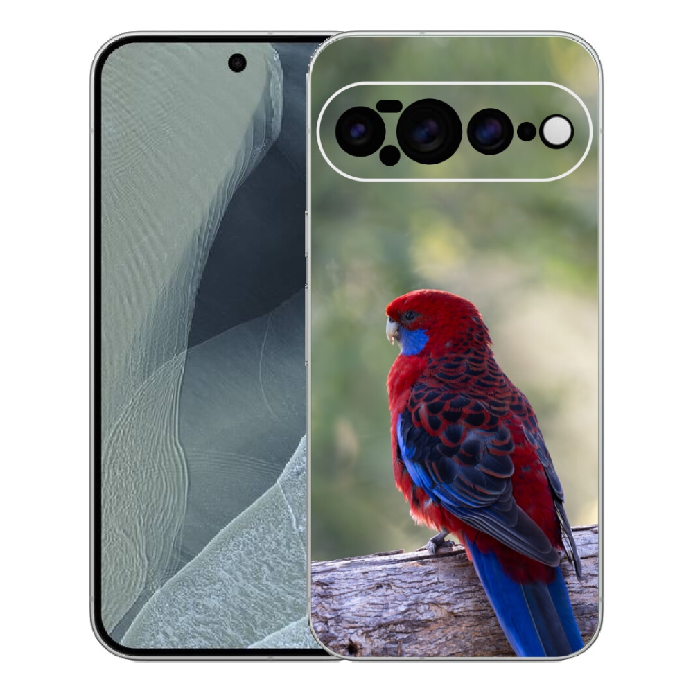 Gélový kryt mmCase na Google Pixel 11 Pro XL - papagáj rosela