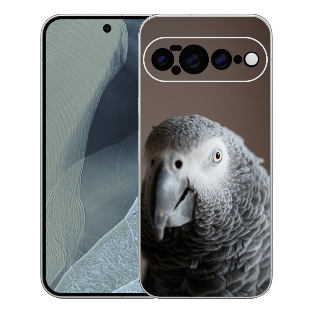 Gélový kryt mmCase na Google Pixel 11 Pro XL - papagáj žako 2