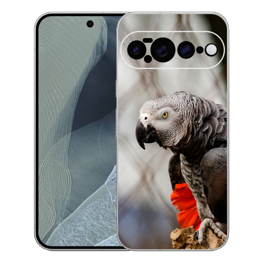 Gélový kryt mmCase na Google Pixel 11 Pro XL - papagáj žako 3
