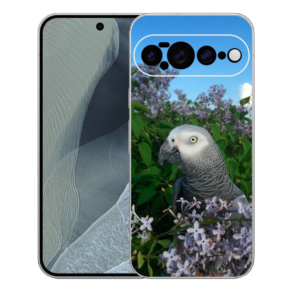 Gélový kryt mmCase na Google Pixel 11 Pro XL - papagáj žako
