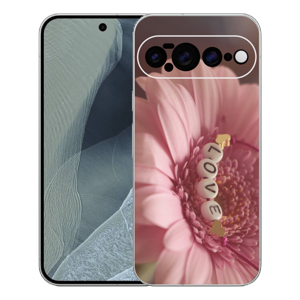 Gélový kryt mmCase na Google Pixel 11 Pro XL - prívesok love