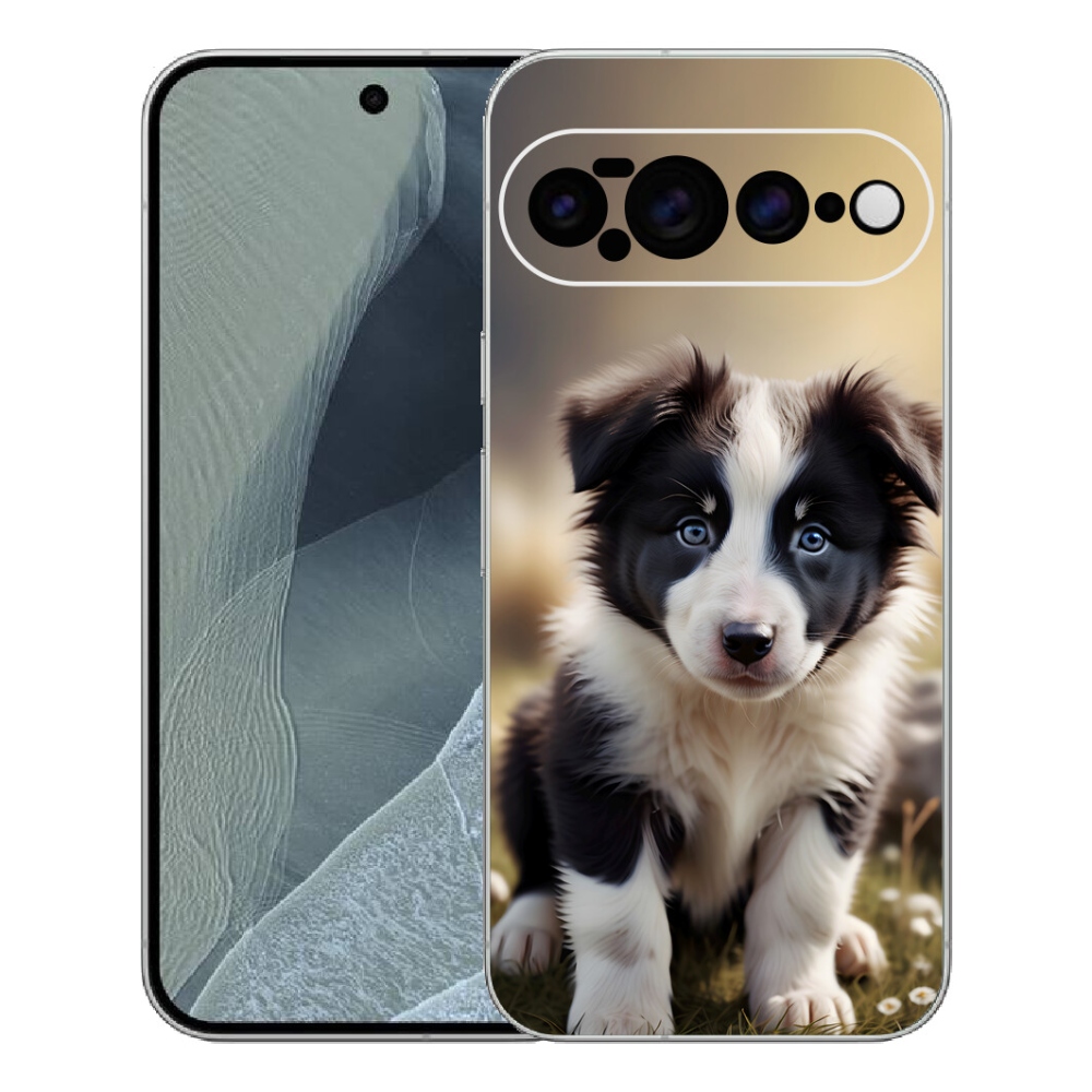 Gélový kryt mmCase na Google Pixel 11 Pro XL - roztomilá border kólia