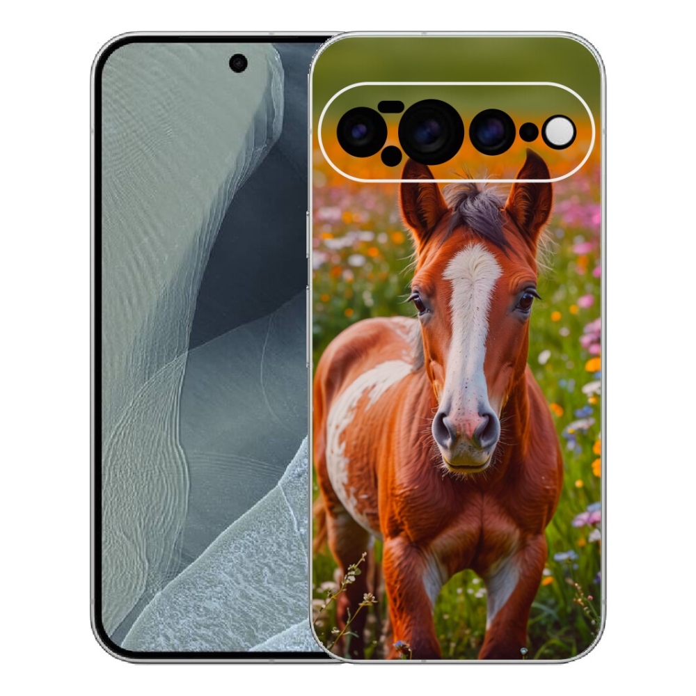 Gélový kryt mmCase na Google Pixel 11 Pro XL - roztomilé žriebä