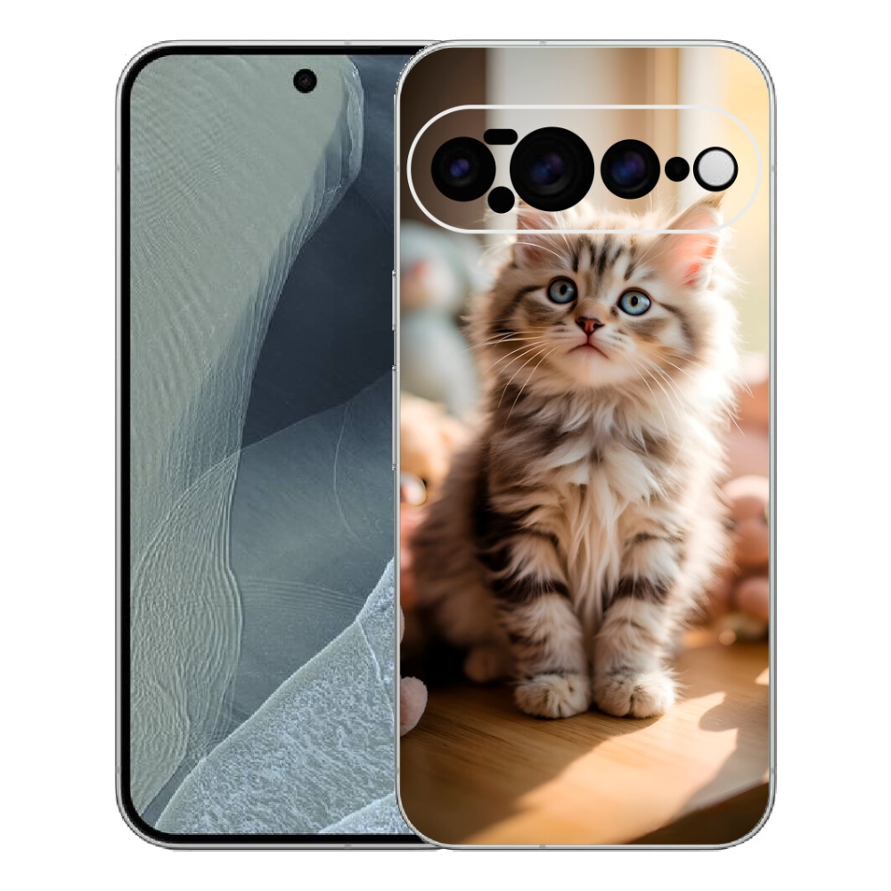 Gélový kryt mmCase na Google Pixel 11 Pro XL - roztomilé mačiatko 10