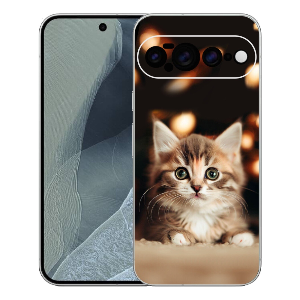 Gélový kryt mmCase na Google Pixel 11 Pro XL - roztomilé mačiatko 2