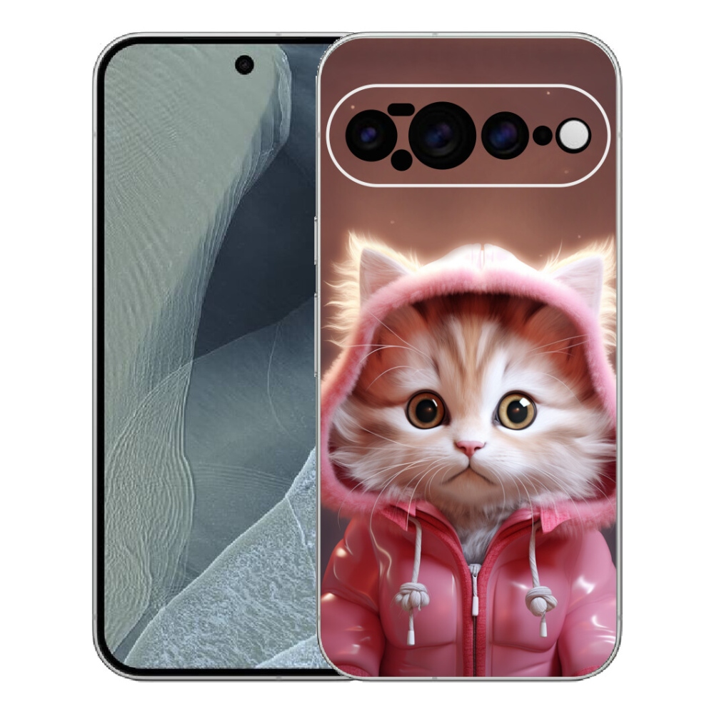 Gélový kryt mmCase na Google Pixel 11 Pro XL - roztomilé mačiatko 3