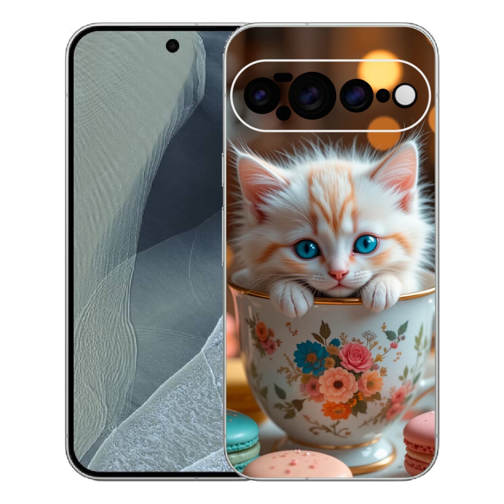 Gélový kryt mmCase na Google Pixel 11 Pro XL - roztomilé mačiatko 6