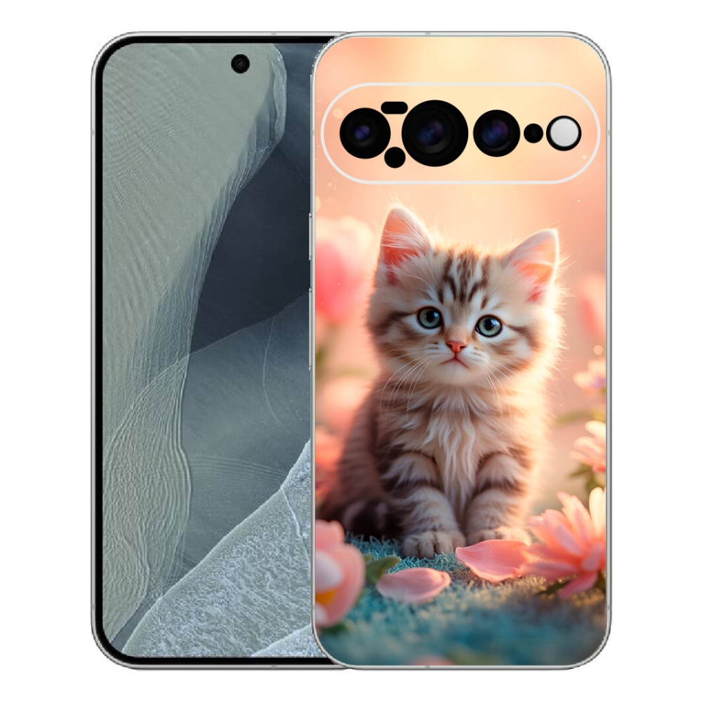Gélový kryt mmCase na Google Pixel 11 Pro XL - roztomilé mačiatko 8