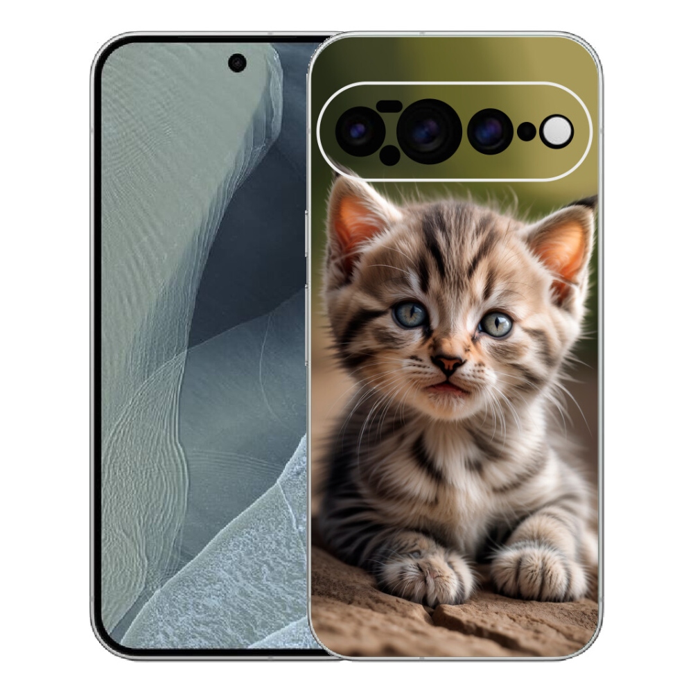 Gélový kryt mmCase na Google Pixel 11 Pro XL - roztomilé mačiatko 9