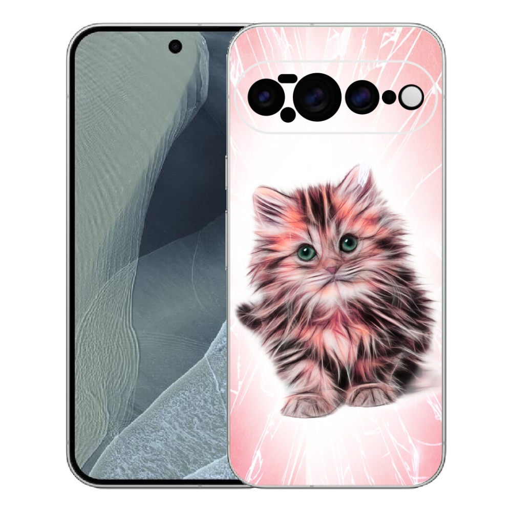 Gélový kryt mmCase na Google Pixel 11 Pro XL - roztomilé mačiatko