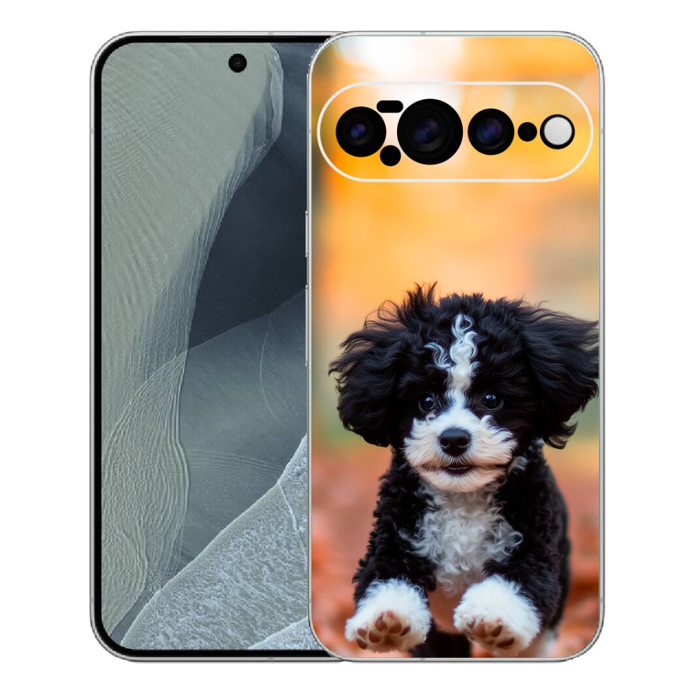 Gélový kryt mmCase na Google Pixel 11 Pro XL - roztomilé šteňa 2