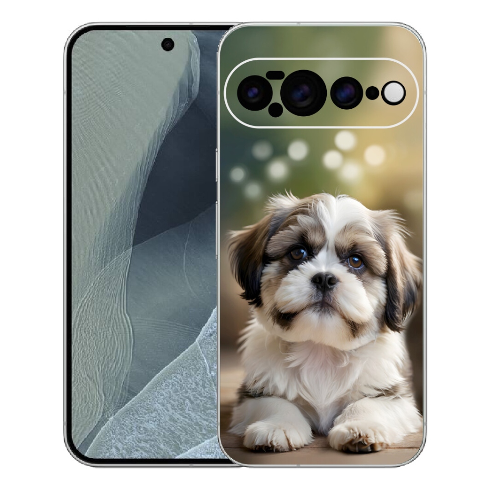 Gélový kryt mmCase na Google Pixel 11 Pro XL - roztomilý shih-tzu
