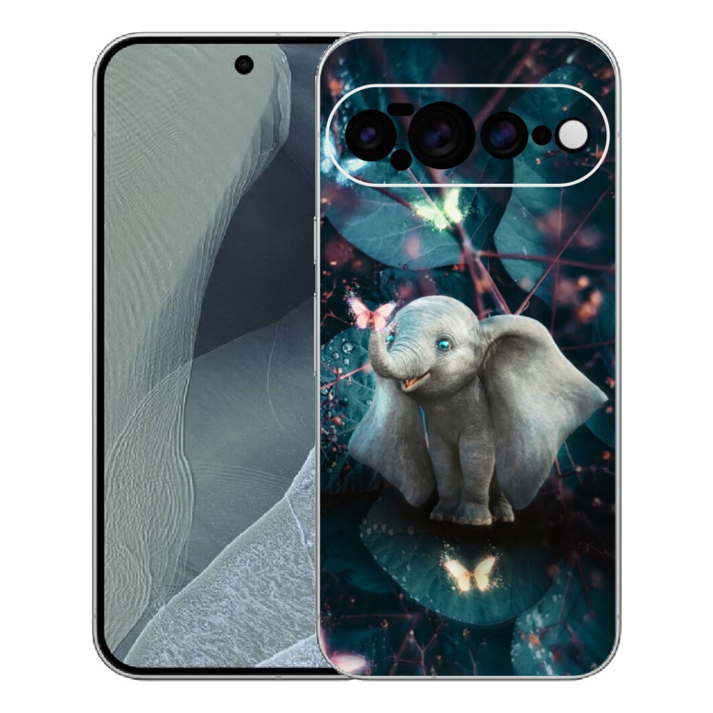 Gélový kryt mmCase na Google Pixel 11 Pro XL - roztomilý slon