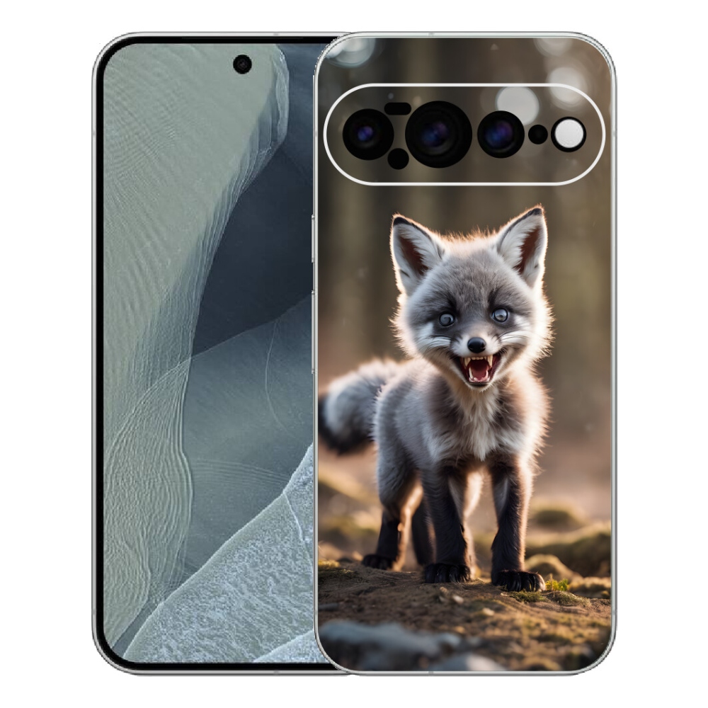 Gélový kryt mmCase na Google Pixel 11 Pro XL - rozzúrená líška