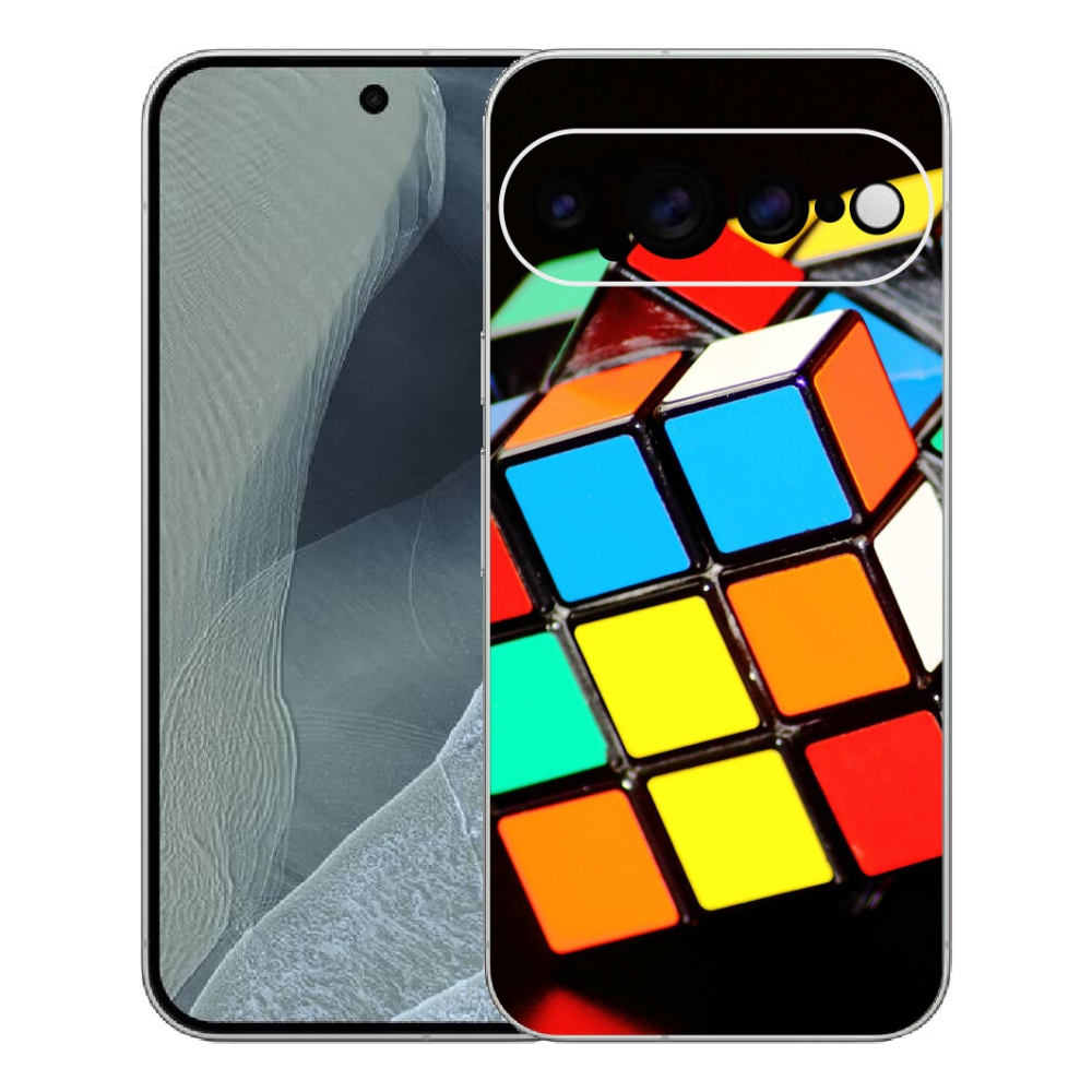 Gélový kryt mmCase na Google Pixel 11 Pro XL - rubikova kocka