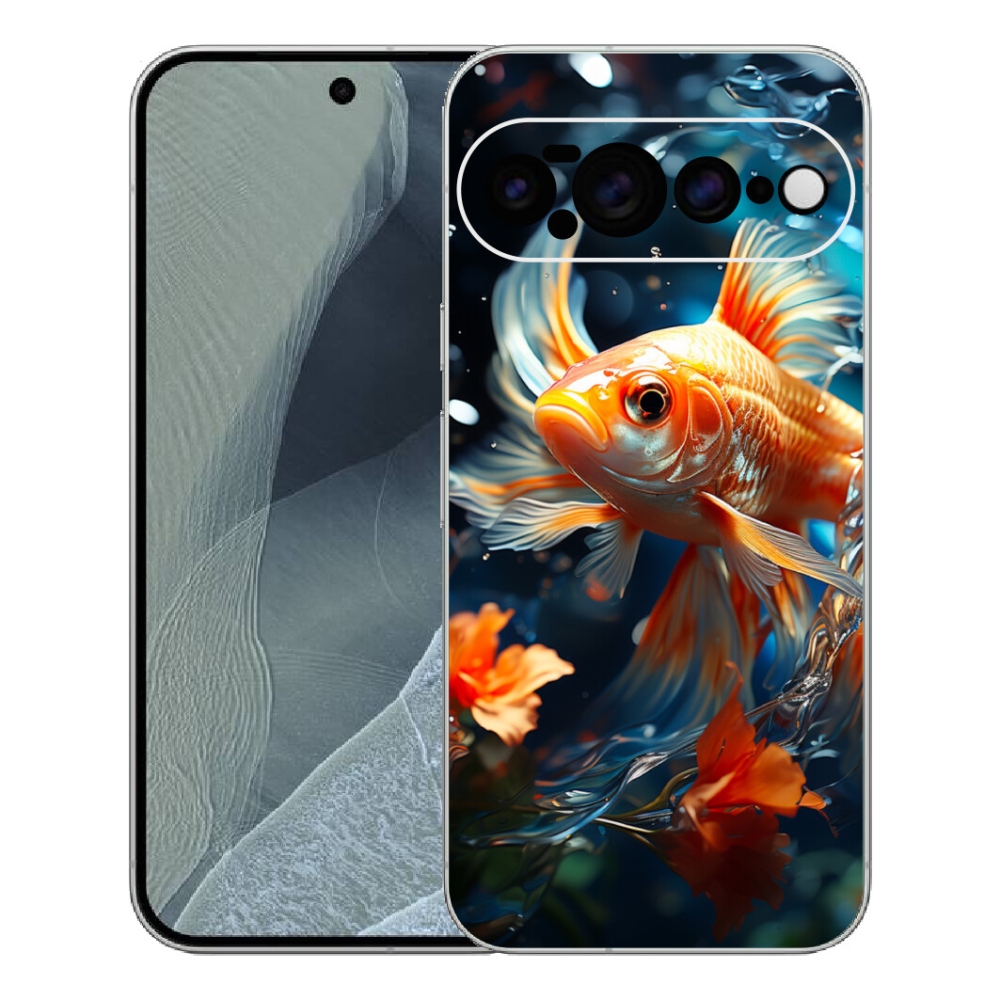 Gélový kryt mmCase na Google Pixel 11 Pro XL - rybka