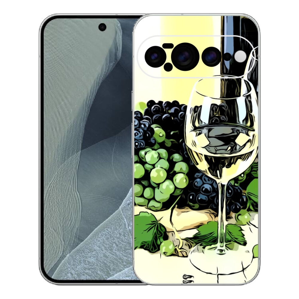 Gélový kryt mmCase na Google Pixel 11 Pro XL - pohár vína