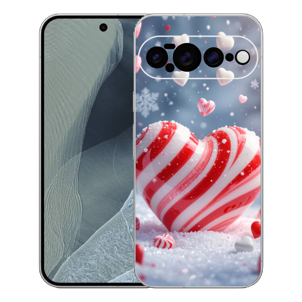 Gélový kryt mmCase na Google Pixel 11 Pro XL - sladké srdce