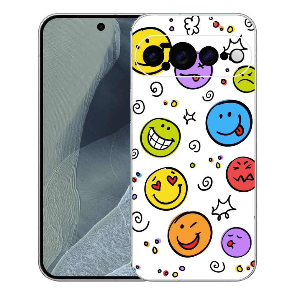 Gélový kryt mmCase na Google Pixel 11 Pro XL - smajlíci