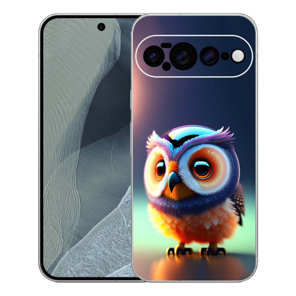 Gélový kryt mmCase na Google Pixel 11 Pro XL - malá sova