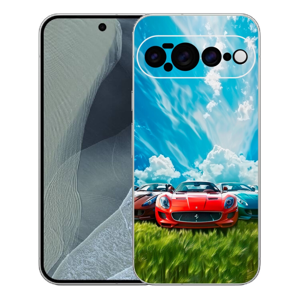 Gélový kryt mmCase na Google Pixel 11 Pro XL - športové vozidlá