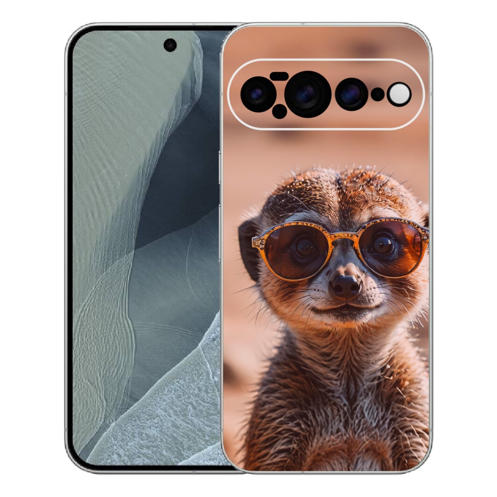 Gélový kryt mmCase na Google Pixel 11 Pro XL - štýlové surikata