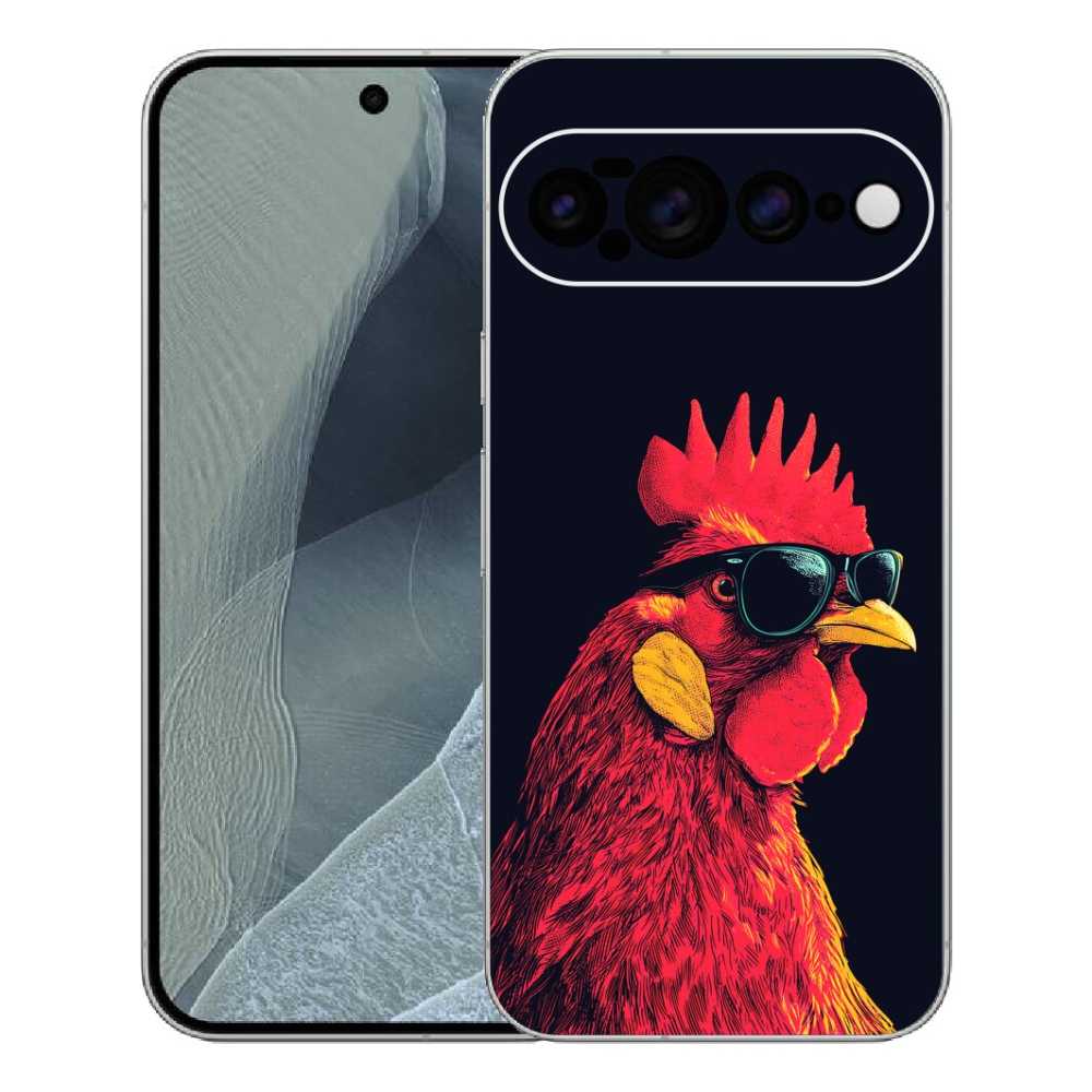 Gélový kryt mmCase na Google Pixel 11 Pro XL - štýlový kohút
