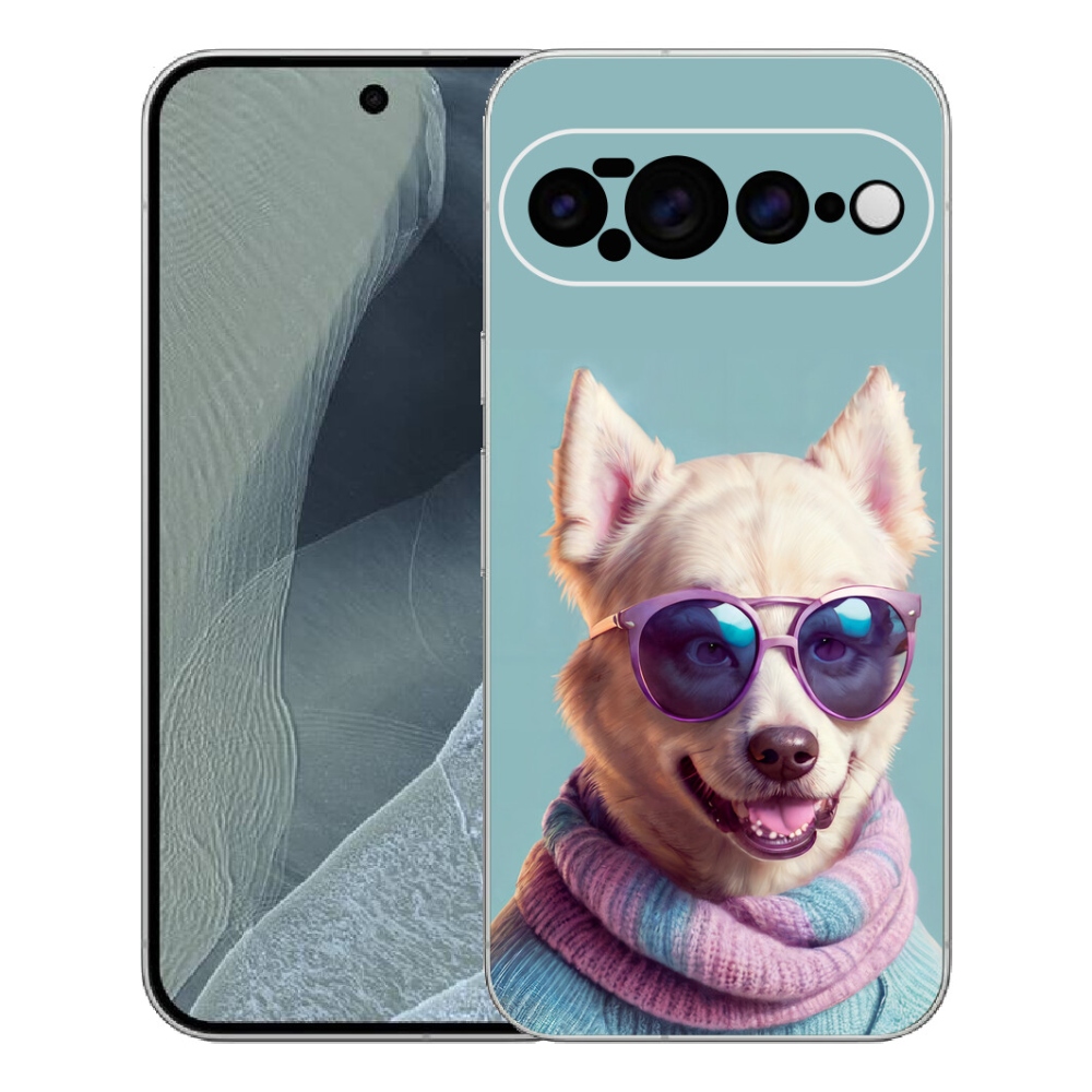 Gélový kryt mmCase na Google Pixel 11 Pro XL - štýlový nemecký špic