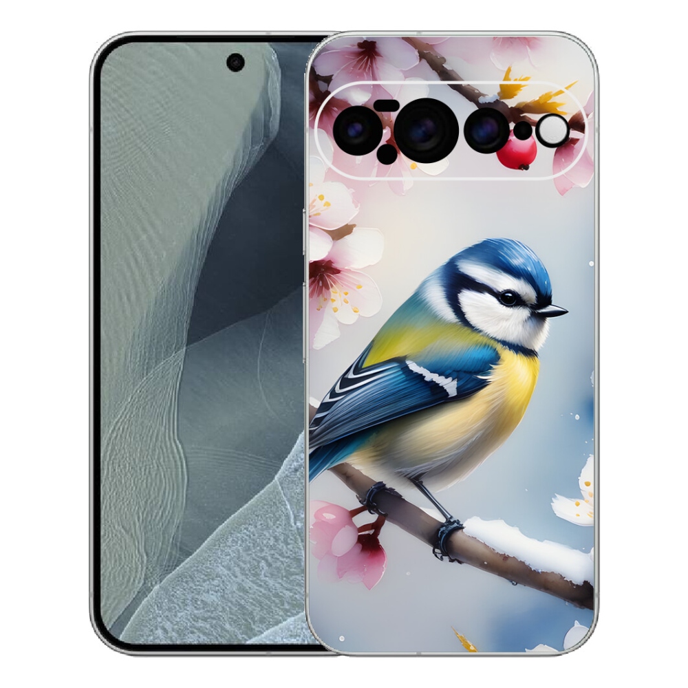 Gélový kryt mmCase na Google Pixel 11 Pro XL - sýkorka