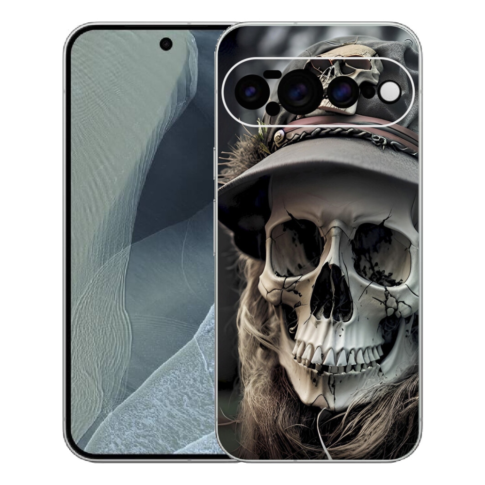Gélový kryt mmCase na Google Pixel 11 Pro XL - temná lebka