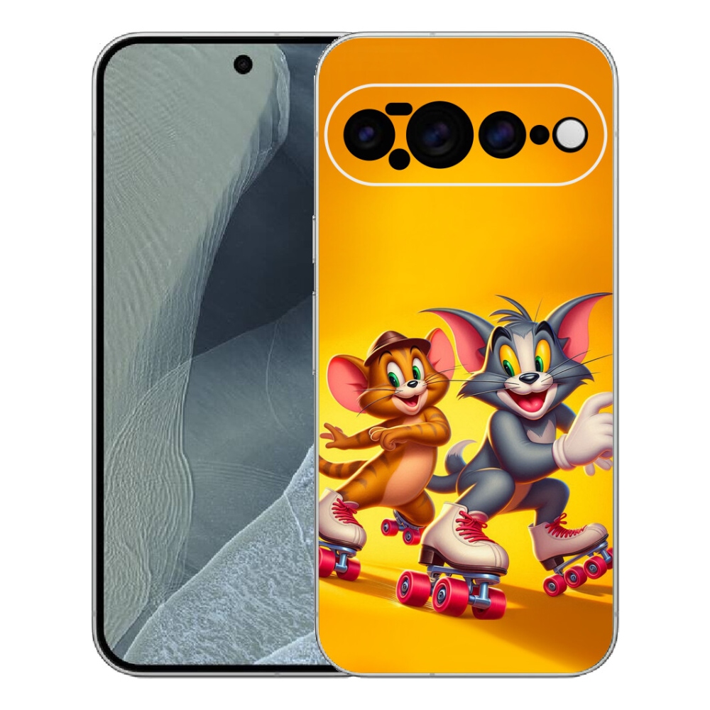 Gélový kryt mmCase na Google Pixel 11 Pro XL - tom a jerry