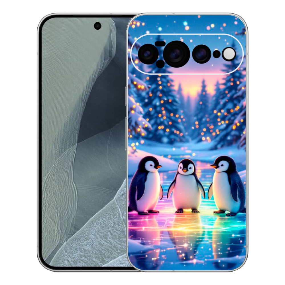 Gélový kryt mmCase na Google Pixel 11 Pro XL - tučniaci