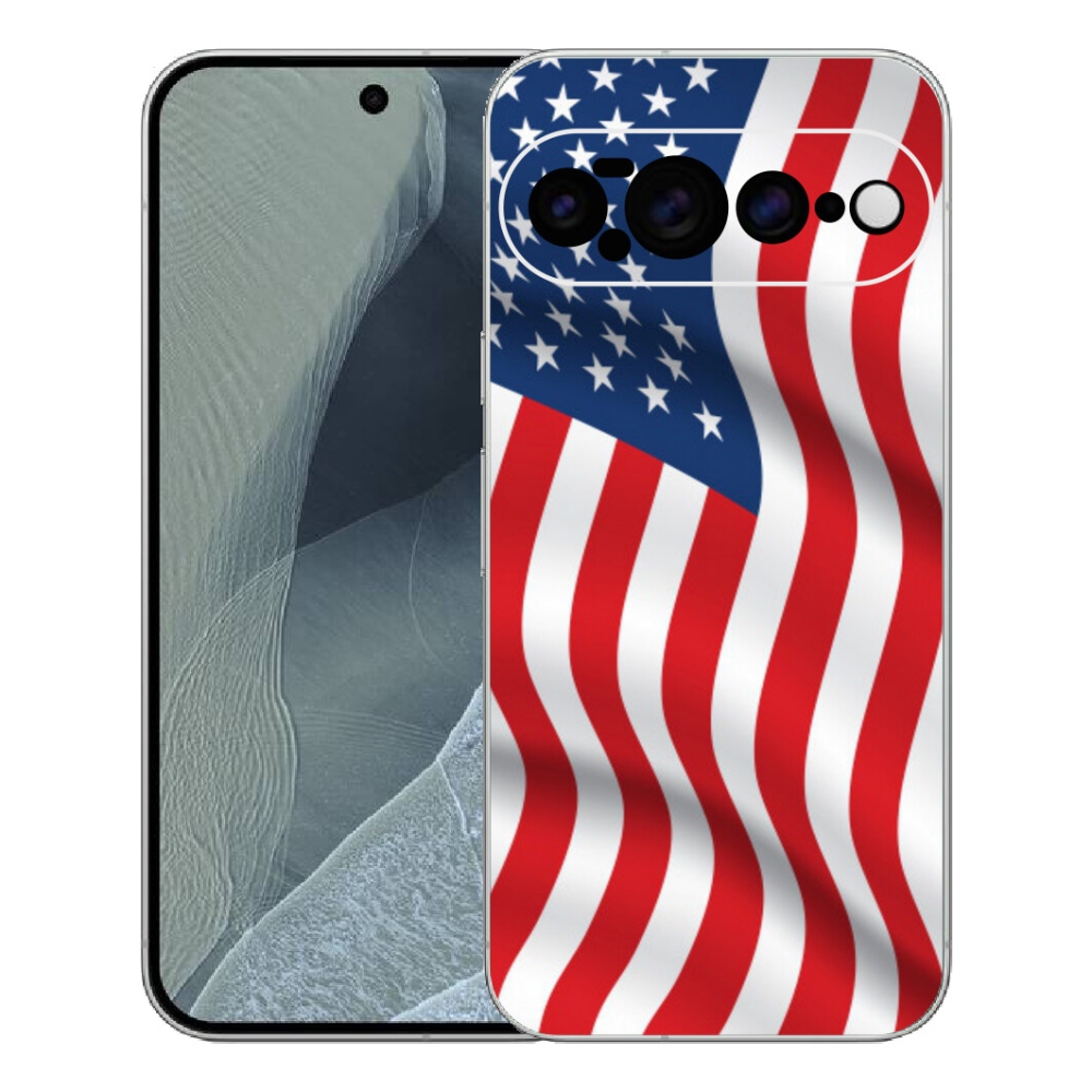 Gélový kryt mmCase na Google Pixel 11 Pro XL - USA vlajka