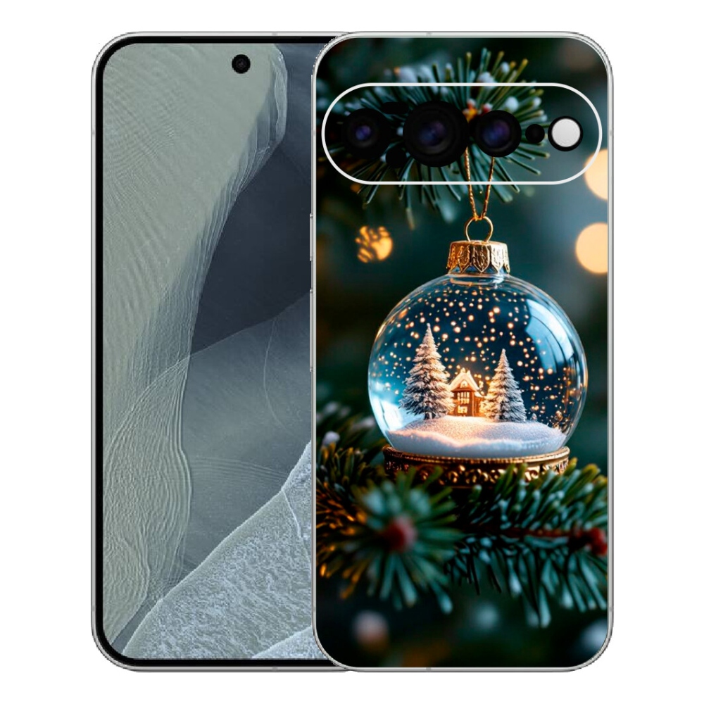 Gélový kryt mmCase na Google Pixel 11 Pro XL - vianočné gule 2