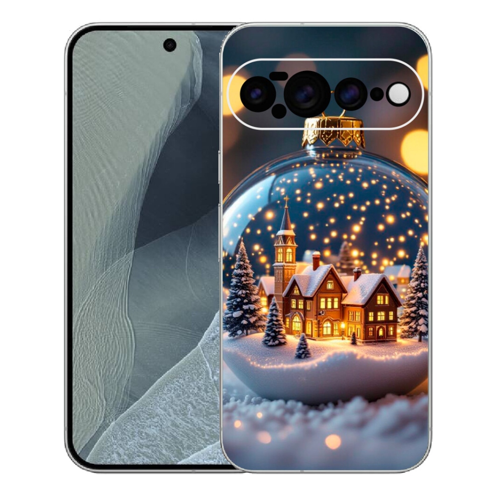 Gélový kryt mmCase na Google Pixel 11 Pro XL - vianočné gule 4
