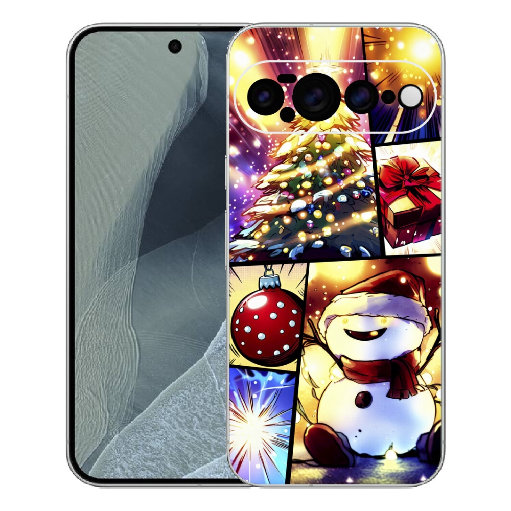 Gélový kryt mmCase na Google Pixel 11 Pro XL - vianočné motívy 1