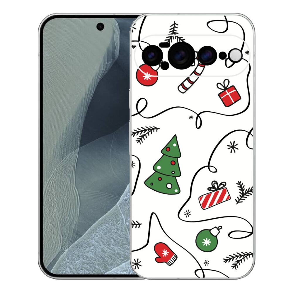 Gélový kryt mmCase na Google Pixel 11 Pro XL - vianočné motívy